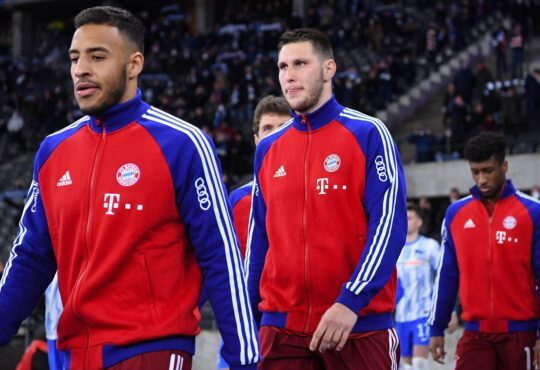 Niklas Süle und Corentin Tolisso