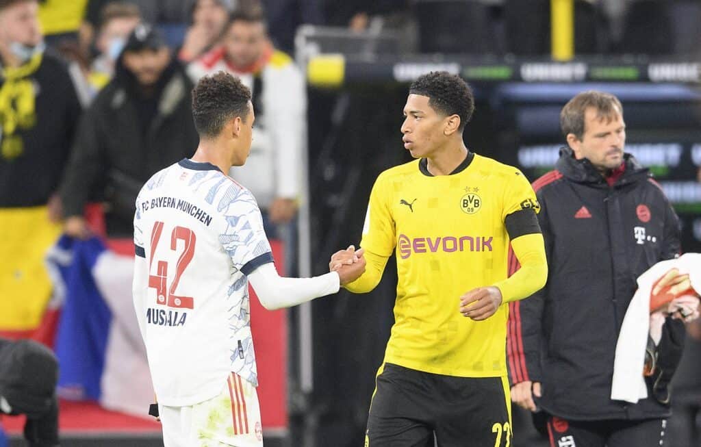 Jude Bellingham und Jamal Musiala