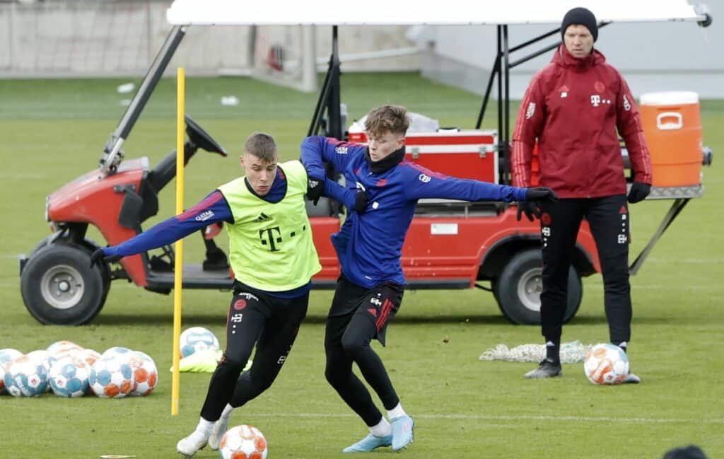 Paul Wanner und Gabriel Vidovic