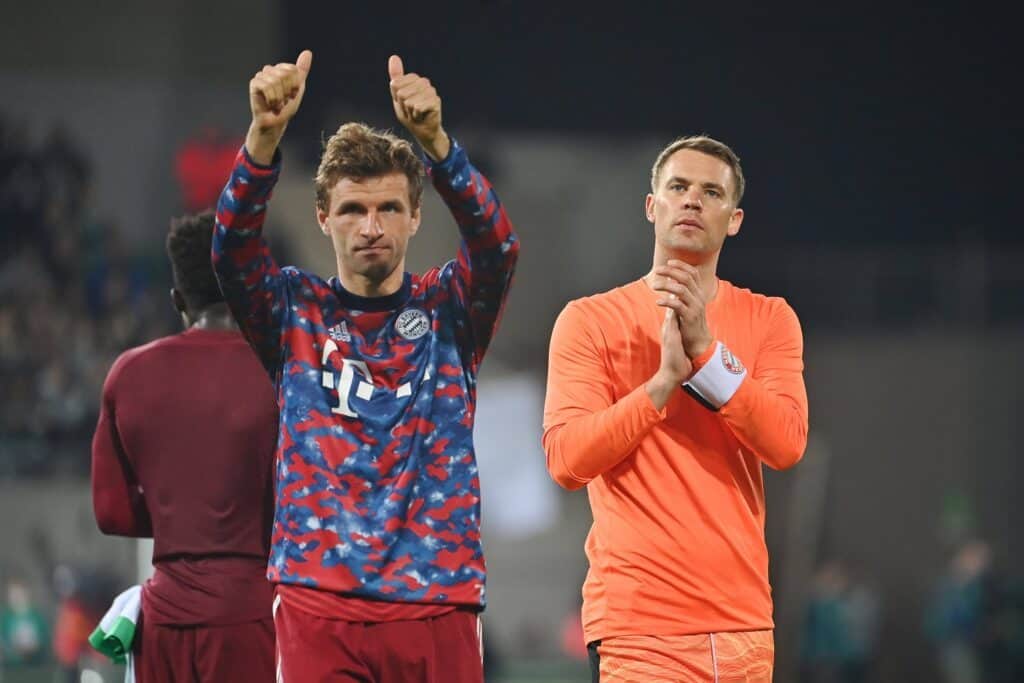 Thomas Müller und Manuel Neuer
