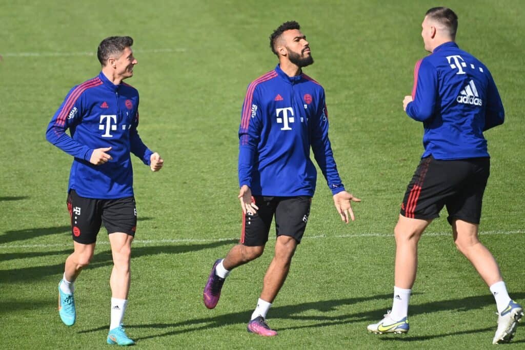 Robert Lewandowski und Eric Maxim Choupo-Moting
