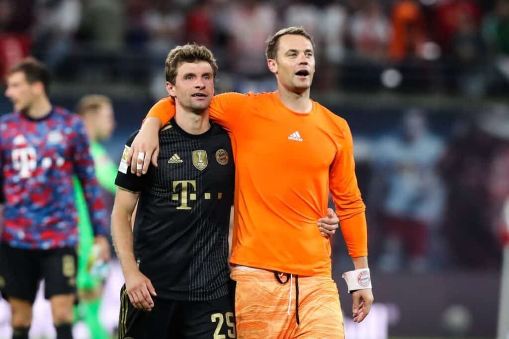 Thomas Müller und Manuel Neuer