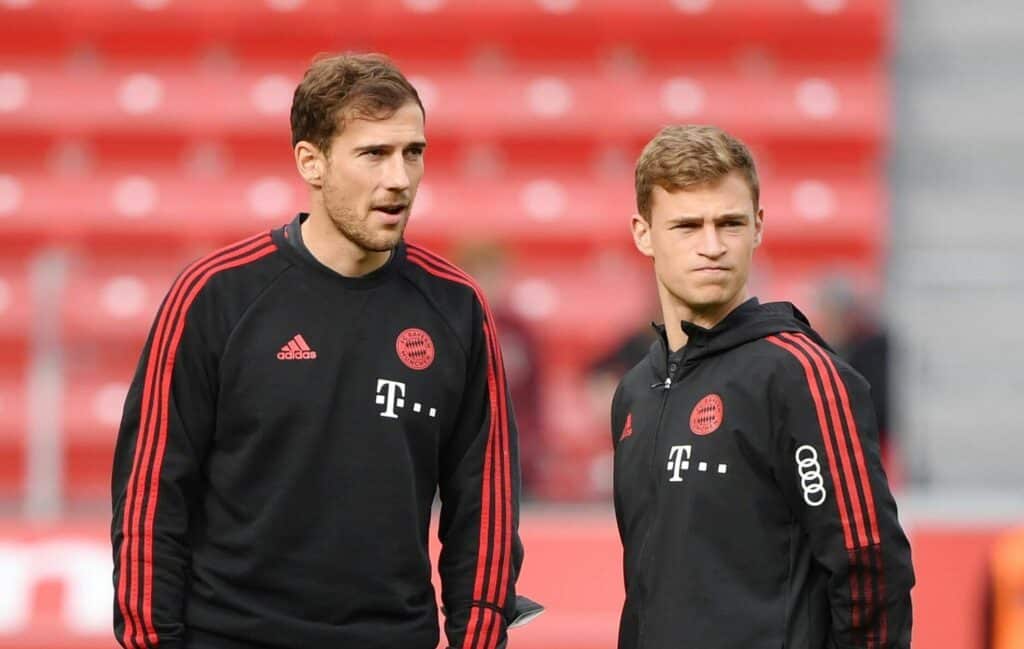 Joshua Kimmich und Leon Goretzka