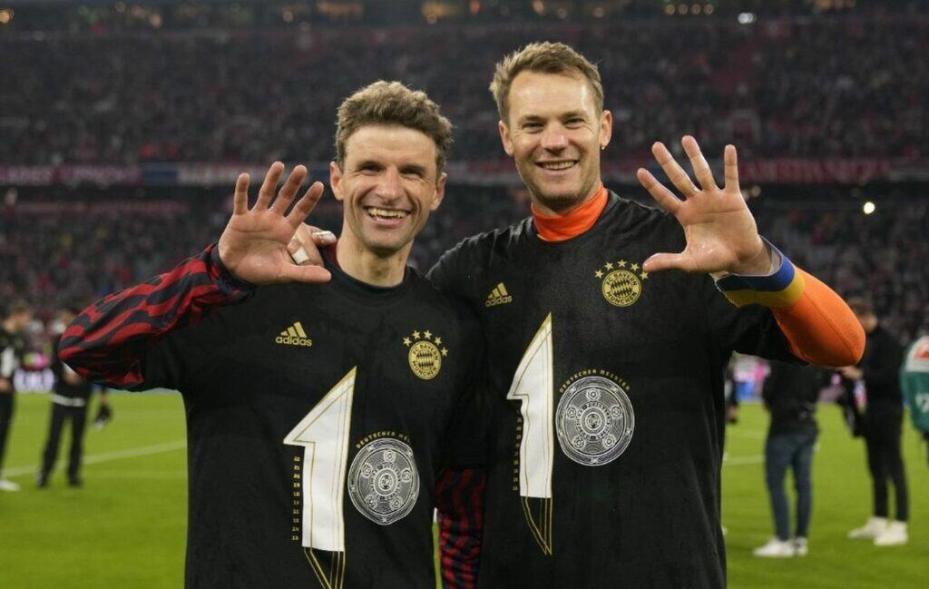 Manuel Neuer und Thomas Müller