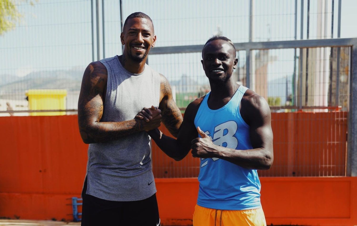 Jerome Boateng und Sadio Mané
