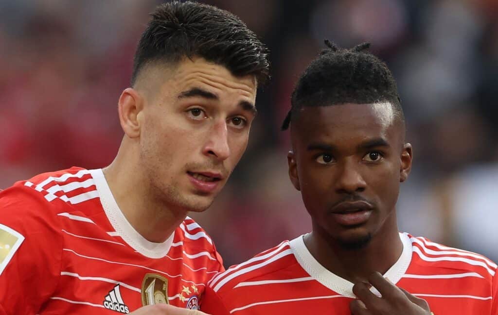 Omar Richards und Marc Roca