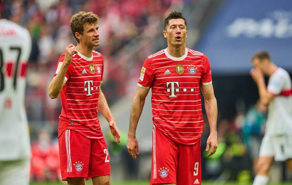 Thomas Müller und Robert Lewandowski