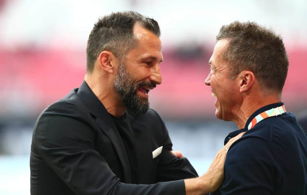 Hasan Salihamidzic und Lothar Matthäus