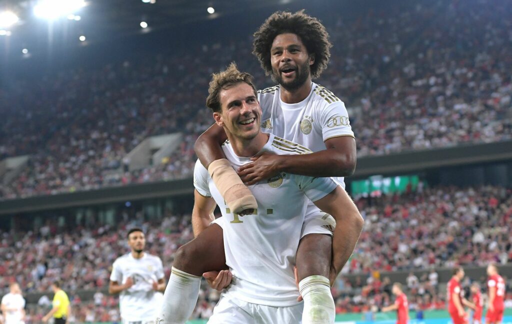 Leon Goretzka und Serge Gnabry