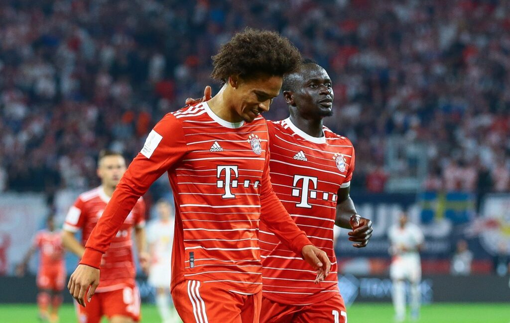 Leroy Sane und Sadio Mané