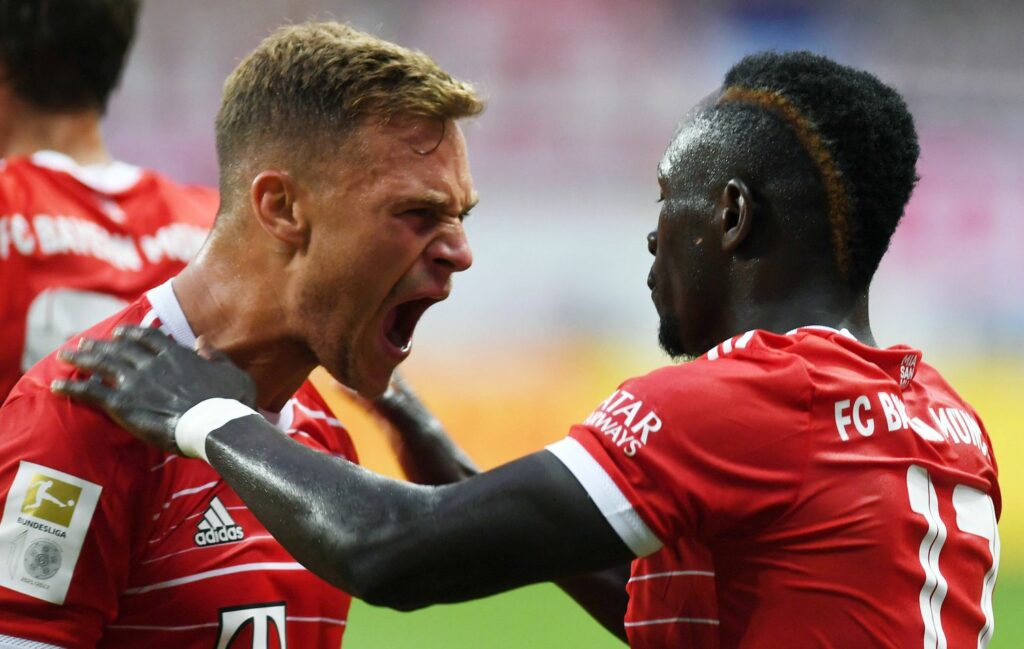 Joshua Kimmich und Sadio Mané