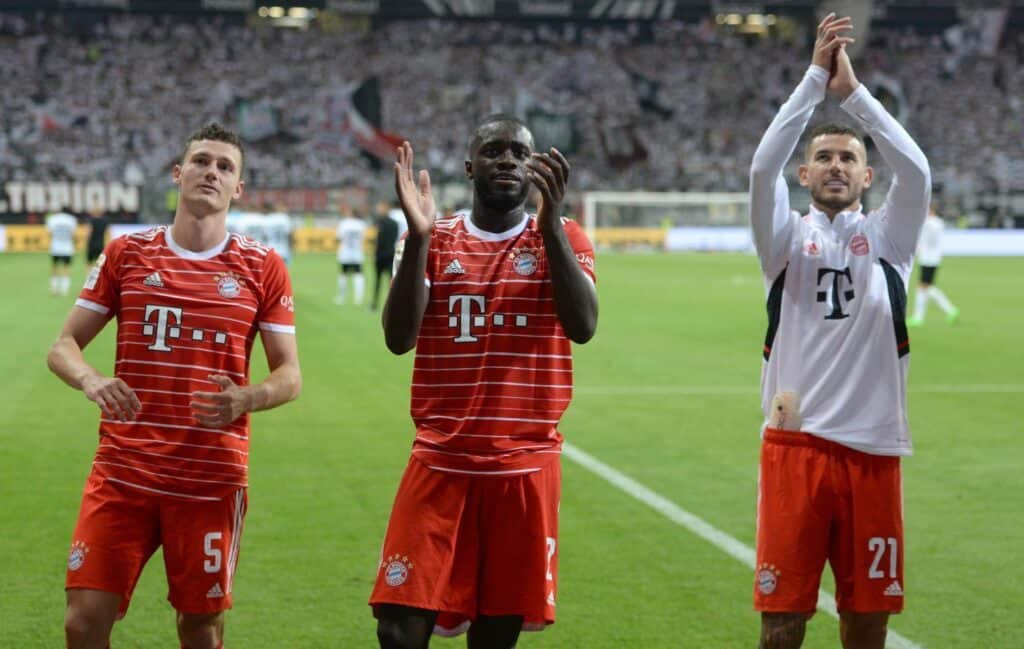 Dayot Upamecano und Lucas Hernandez