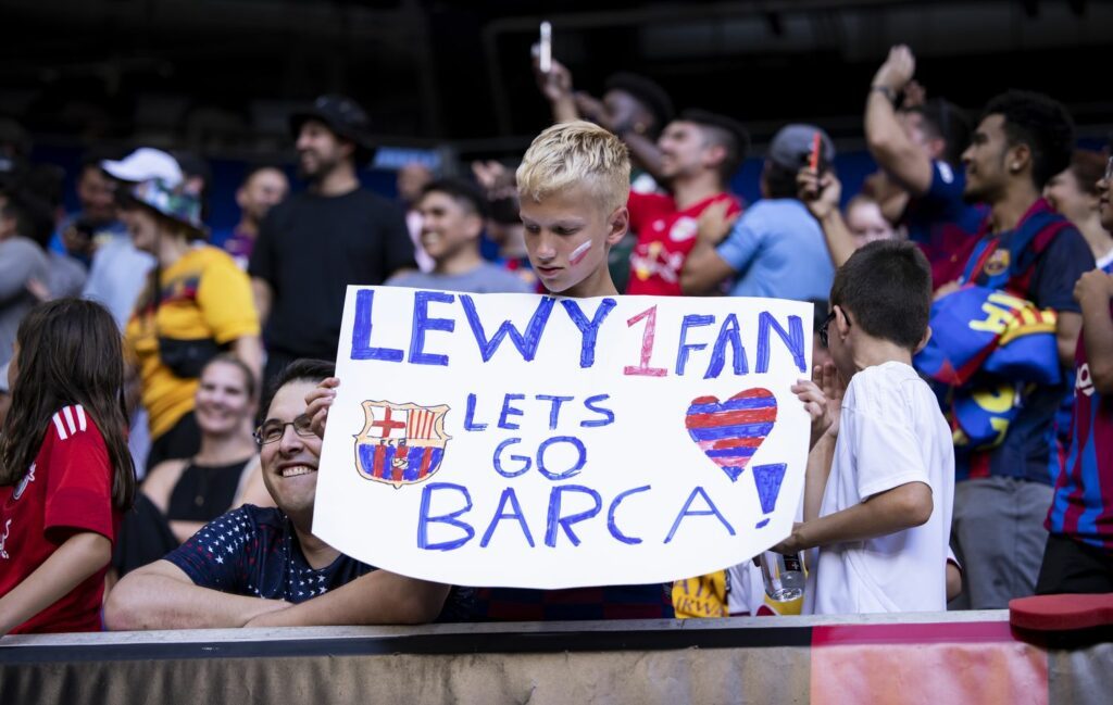 Barcelona-Fan