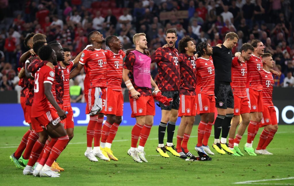 FC Bayern Jubel
