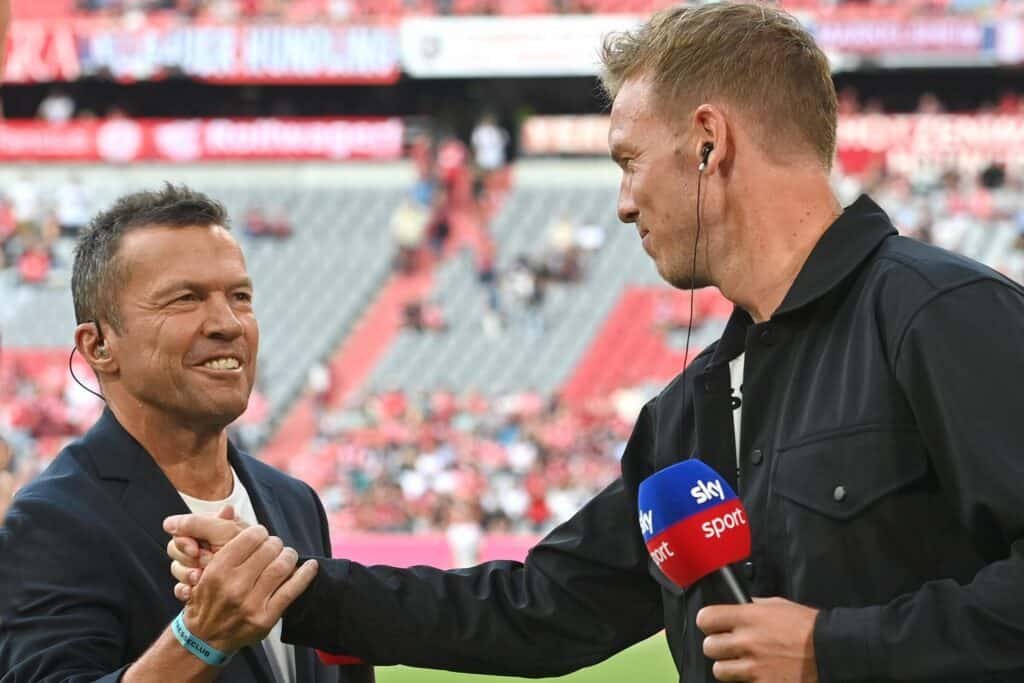 Lothar Matthäus und Julian Nagelsmann