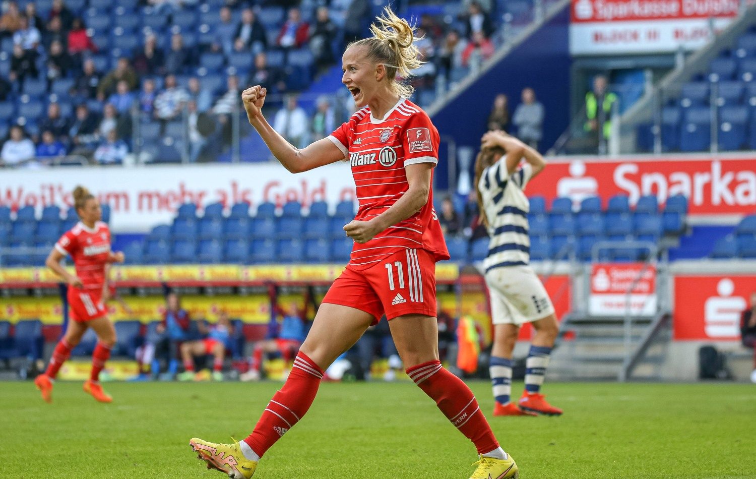 Abschluss einer perfekten Woche: FCB Frauen gewinnen beim MSV Duisburg