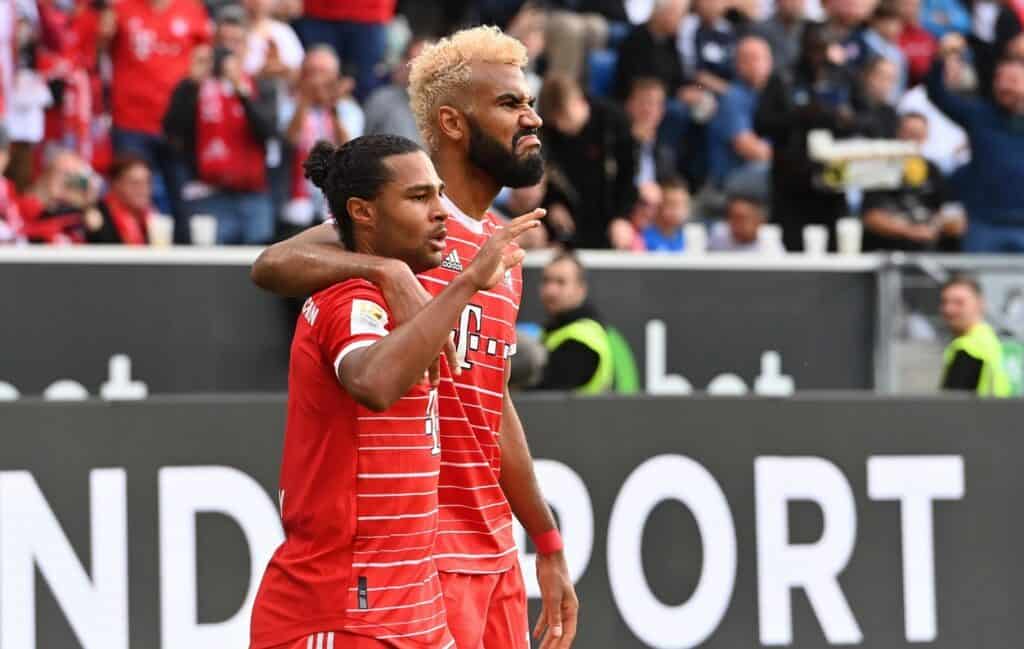 Serge Gnabry und Eric Maxim Choupo-Moting