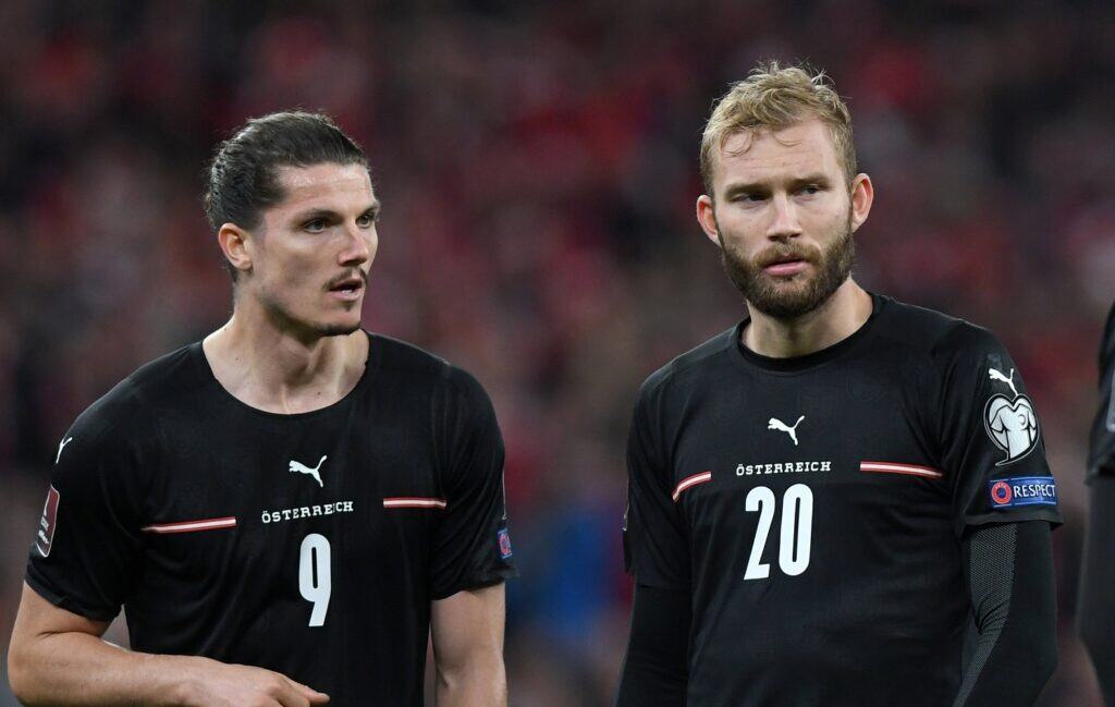 Marcel Sabitzer und Konrad Laimer