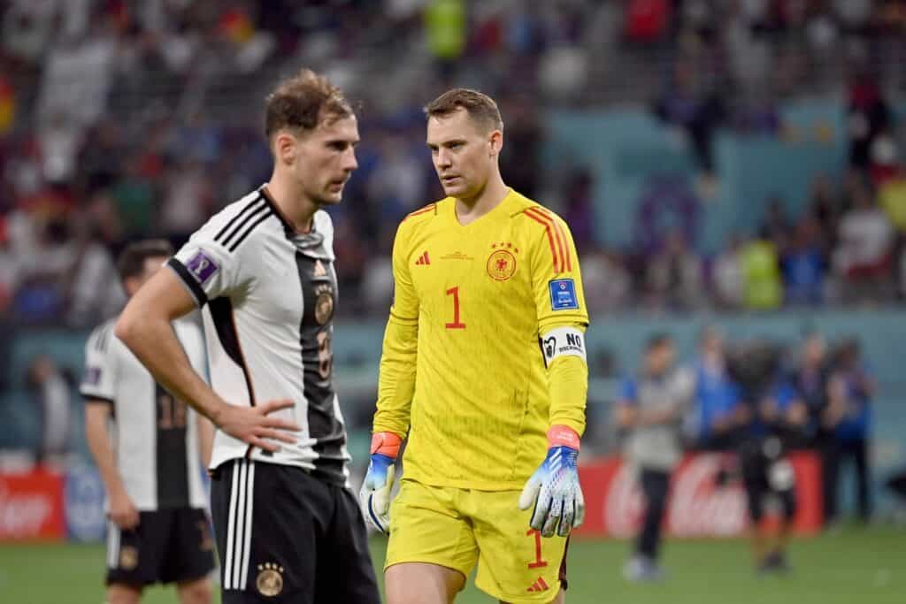 Leon Goretzka und Manuel Neuer