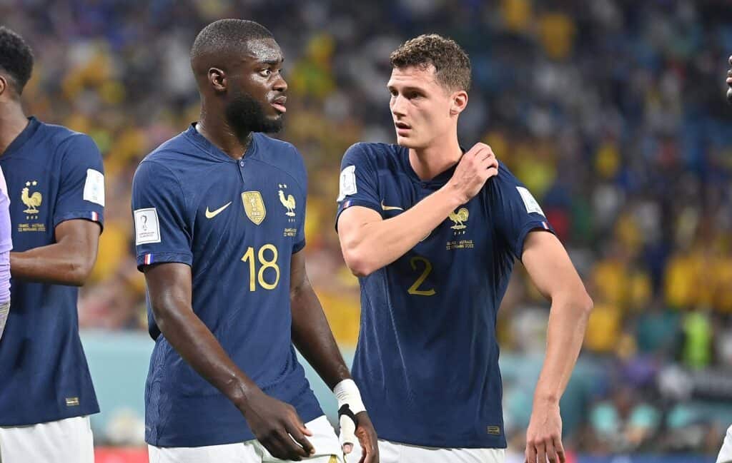 Dayot Upamecano und Benjamin Pavard