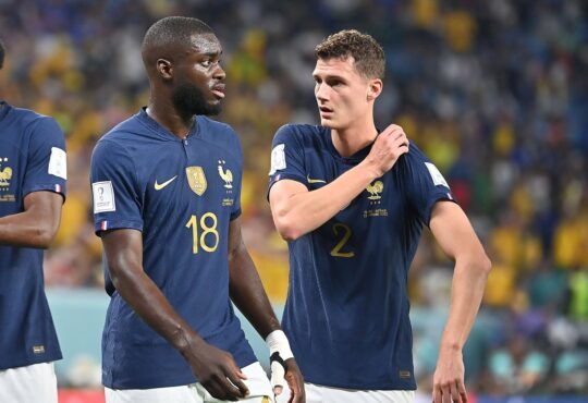 Dayot Upamecano und Benjamin Pavard