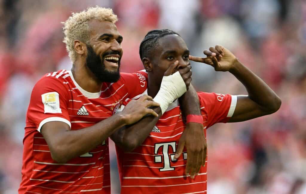 Eric Maxim Choupo-Moting und Mathys Tel