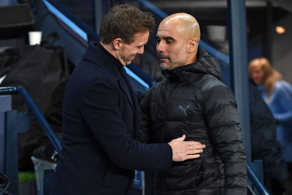 Julian Nagelsmann und Pep Guardiola