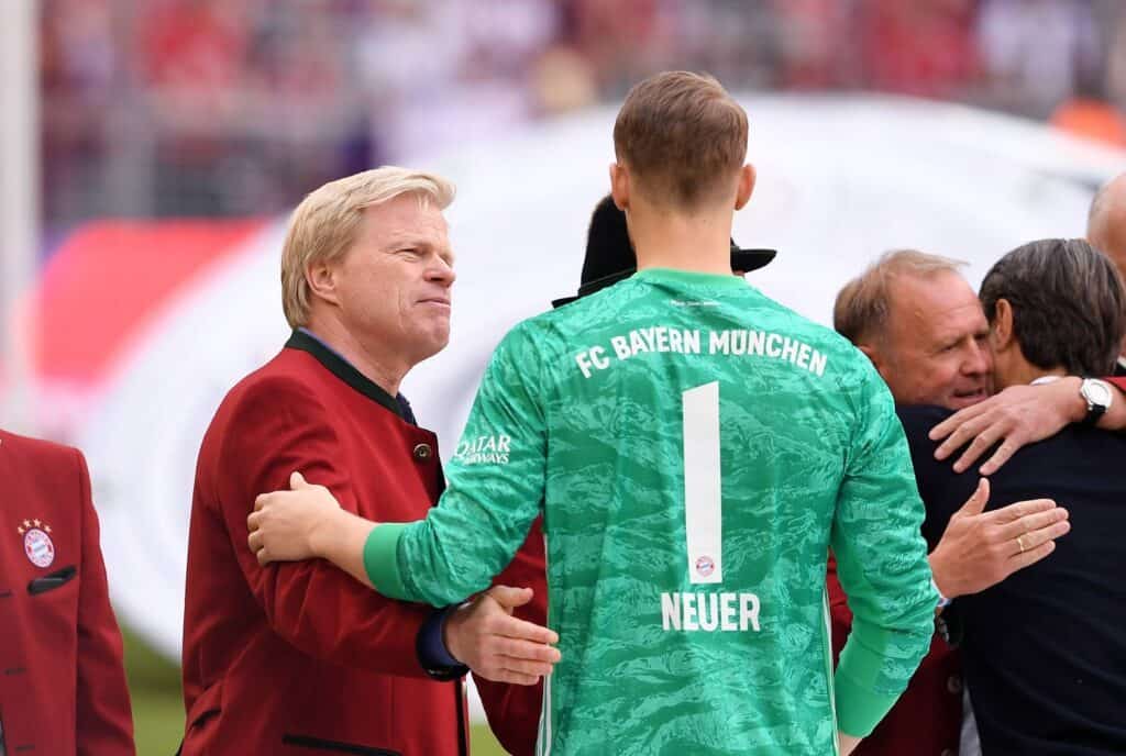 Oliver Kahn und Manuel Neuer