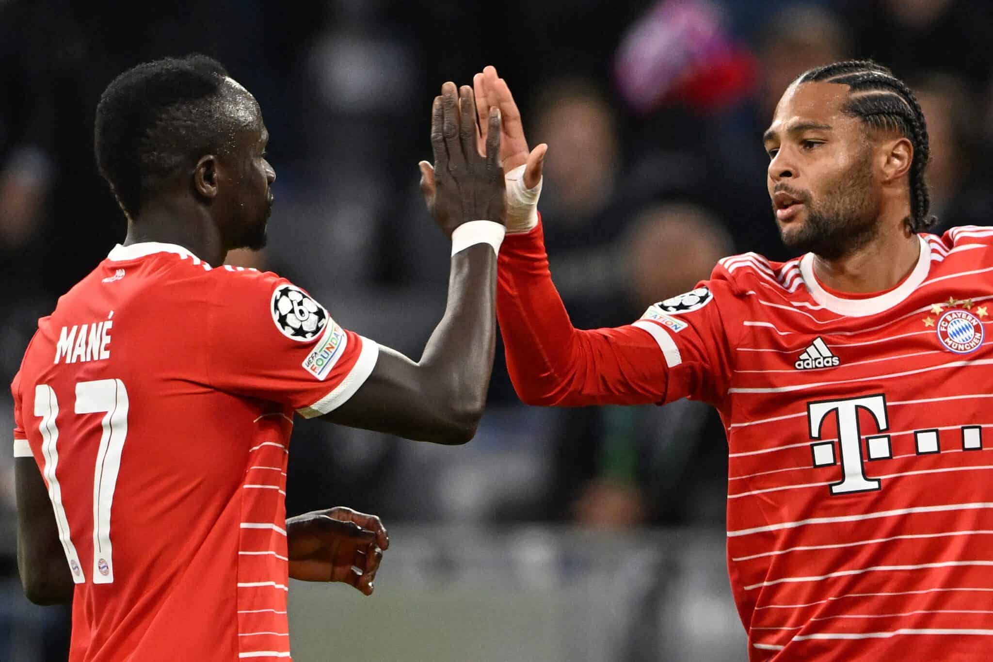 Sadio Mane und Serge Gnabry