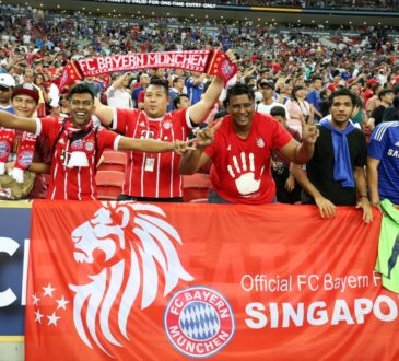 FC Bayern in Singapur 2017