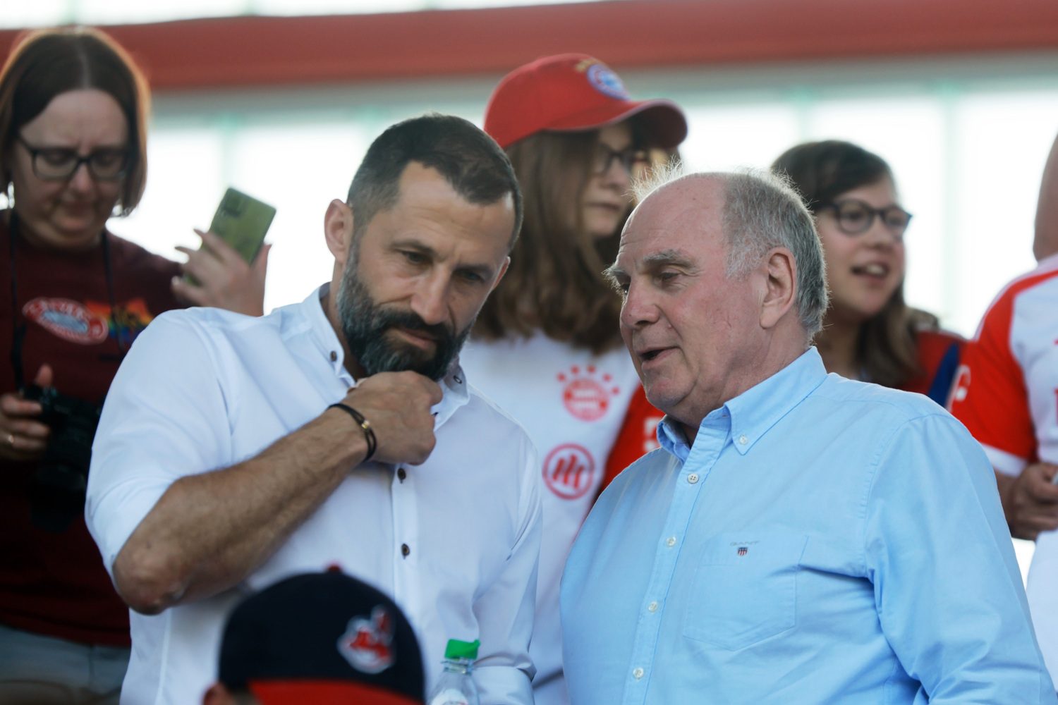 Hasan Salihamidzic und Uli Hoeneß