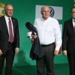 Karl-Heinz Rummenigge, Jan-Christian Dreesen und Uli Hoeneß
