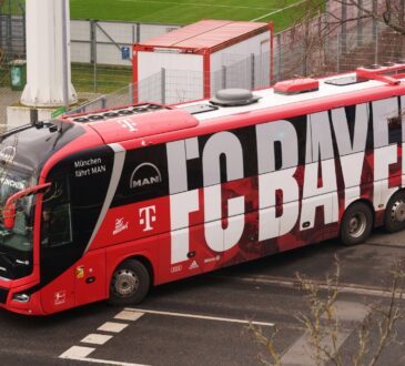 FC Bayern Mannschaftsbus