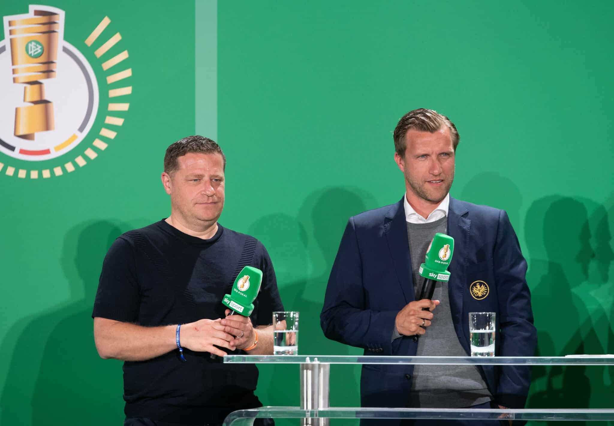 Max Eberl und Markus Krösche