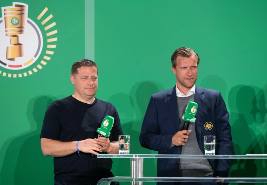 Max Eberl und Markus Krösche