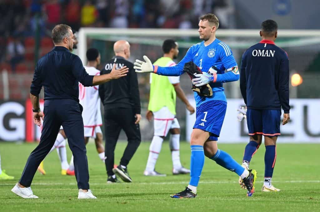 Manuel Neuer und Hansi Flick