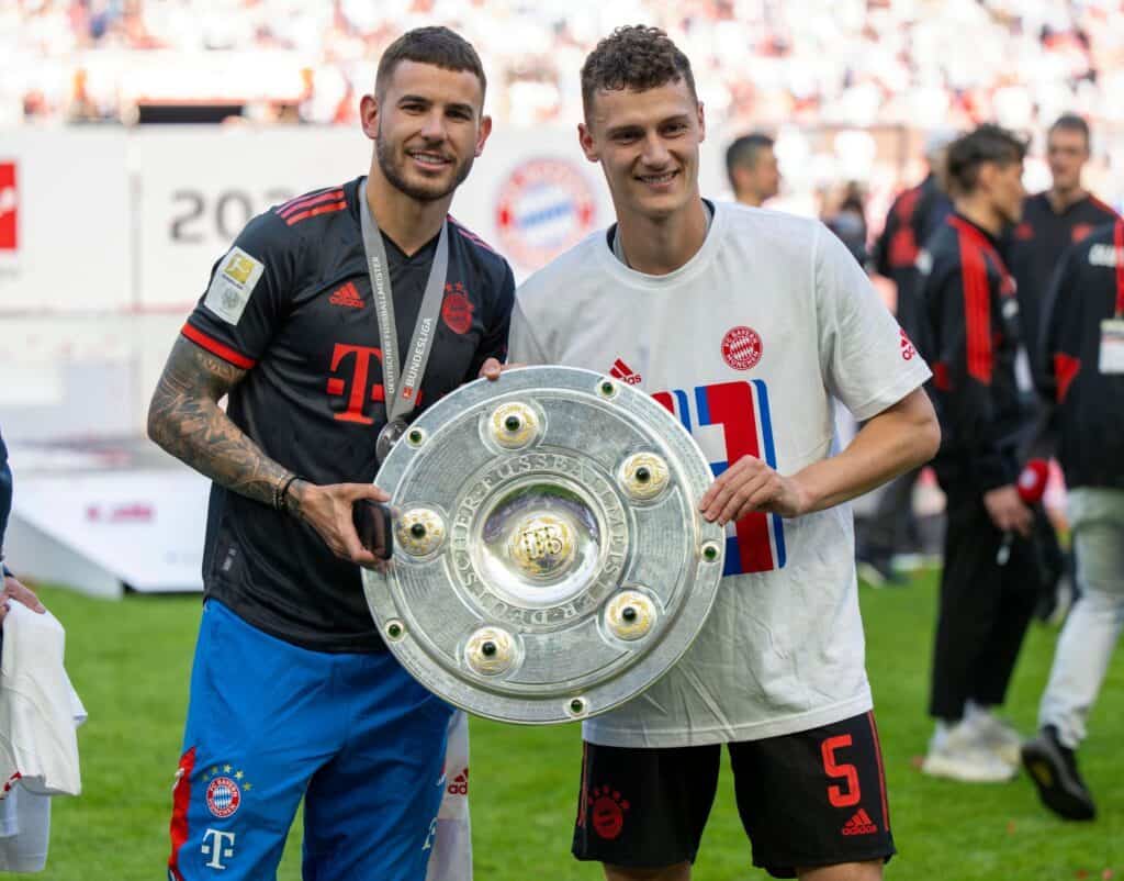 Lucas Hernandez und Benjamin Pavard
