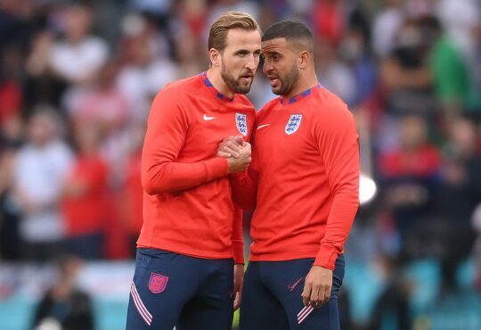 Harry Kane und Kyle Walker