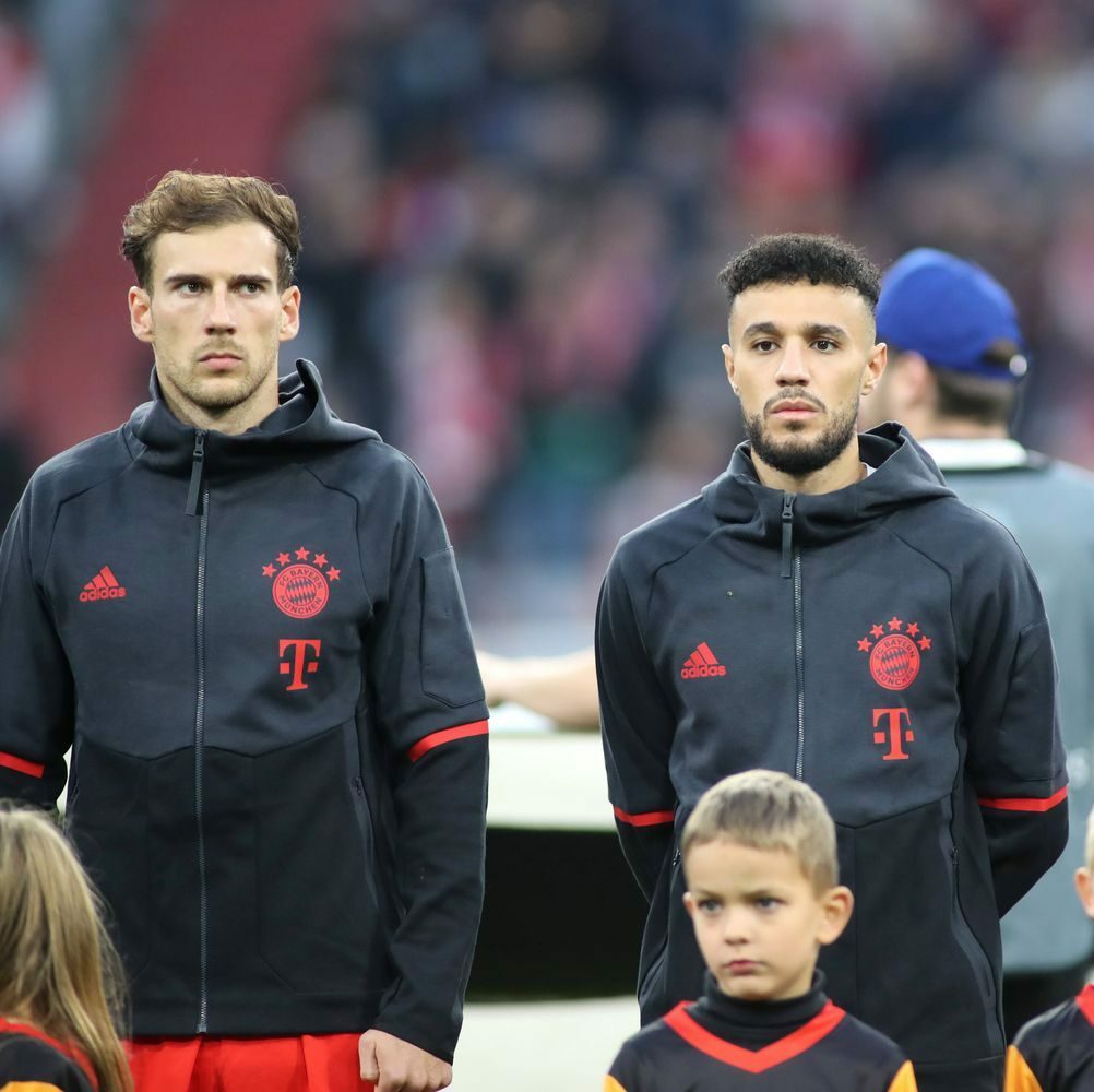 Leon Goretzka, Noussair Mazraoui und Dayot Upamecano