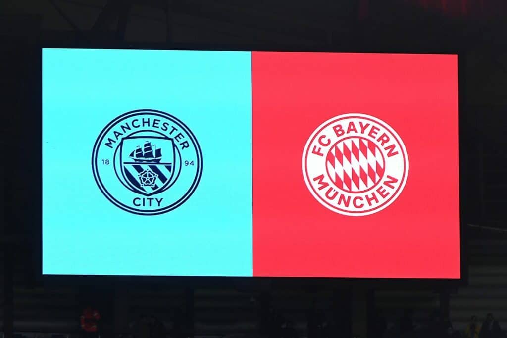 FC Bayern gegen Manchester City