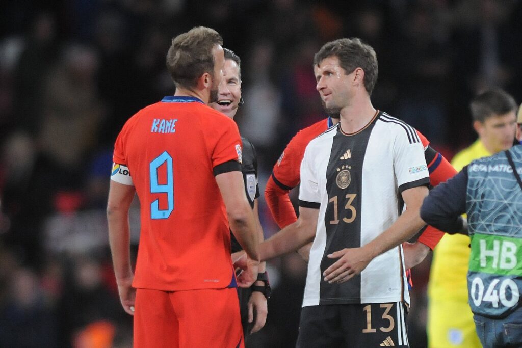 Harry Kane und Thomas Müller