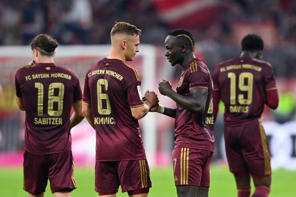 Joshua Kimmich und Sadio Mané