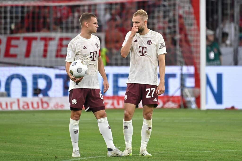 Joshua Kimmich und Konrad Laimer