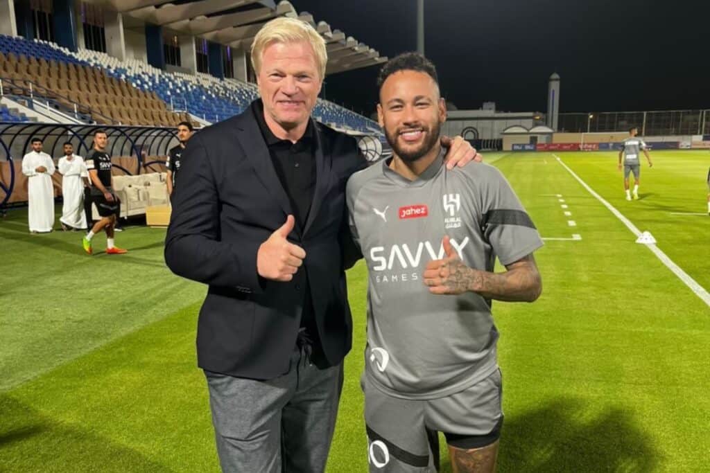 Oliver Kahn und Neymar