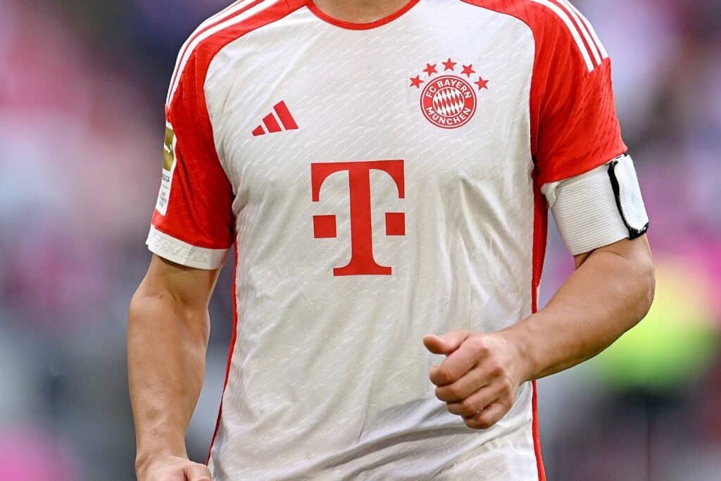 FC Bayern Trikot Logo Telekom