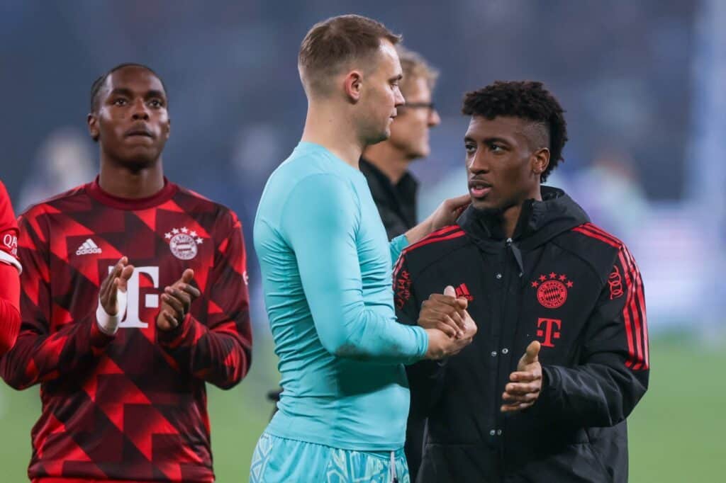 Manuel Neuer und Kingsley Coman