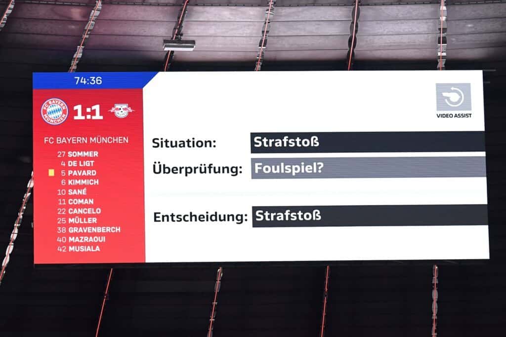 VAR Allianz Arena