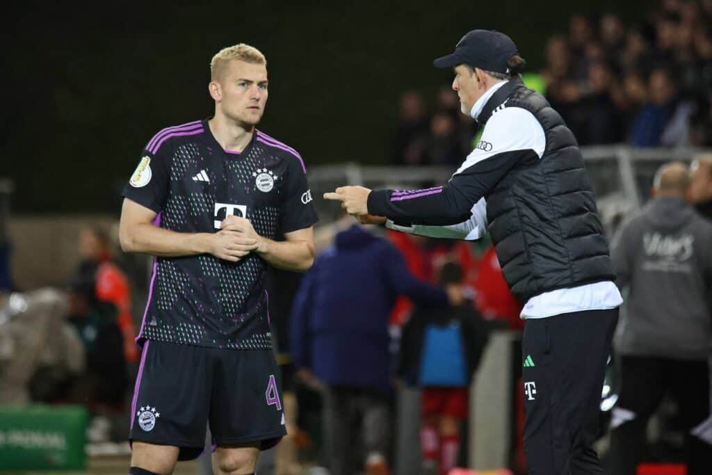 Matthijs de Ligt und Thomas Tuchel