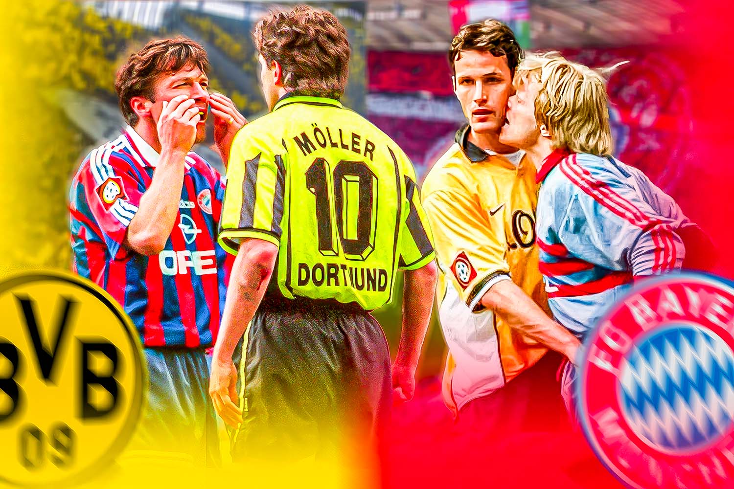 FC Bayern gegen Borussia Dortmund Die 10 legendärsten Duelle