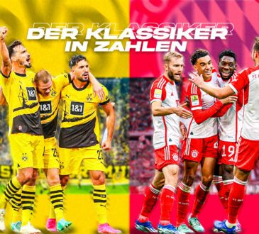 Borussia Dortmund vs. FC Bayern: Der Klassiker in Zahlen